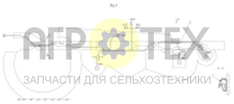 Чертеж Монтаж жгутов шасси (101.10.02.000-01)